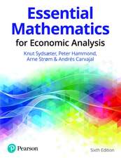 Essential Mathematics for Economic Analysis