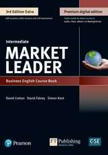 Market Leader 3e Extra Intermediate Course Book, eBook, QR, MEL & DVD Pack