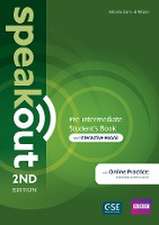 Speakout 2ed Pre-intermediate Student's Book & Interactive eBook with MyEnglishLab & Digital Resources Access Code