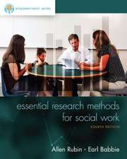 Empowerment Series: Essential Research Methods for Social Work