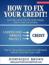 How to Fix Your Credit