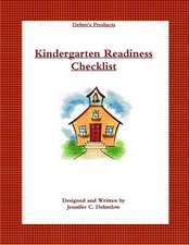 Kindergarten Readiness Checklist