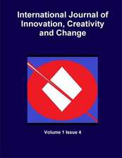 International Journal of Innovation, Creativity and Change