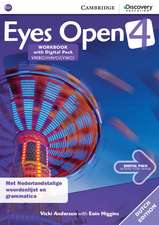 Eyes Open Level 4 Workbook with Online Practice (Dutch Edition)