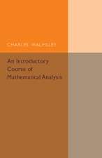 An Introductory Course of Mathematical Analysis