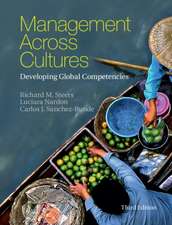 Management across Cultures: Developing Global Competencies