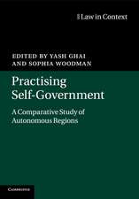 Practising Self-Government: A Comparative Study of Autonomous Regions