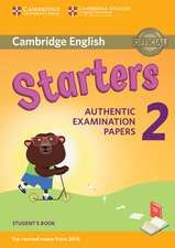 Cambridge English Young Learners 2 for Revised Exam from 2018 Starters Student's Book