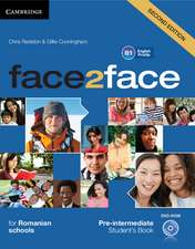 face2face Pre-intermediate Student's Book with DVD-ROM Romanian Edition