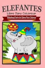 Elefantes Libro Para Colorear