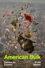 American Bulk – Essays on Excess