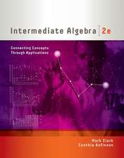 Intermediate Algebra: Connecting Concepts Through Applications