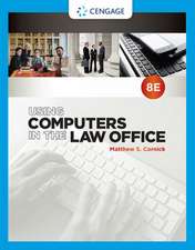 Cornick, M: Using Computers in the Law Office