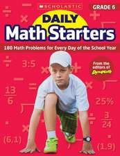 Daily Math Starters: Grade 6