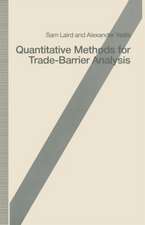 Quantitative Methods for Trade-Barrier Analysis