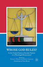 Whose God Rules?: Is the United States a Secular Nation or a Theolegal Democracy?