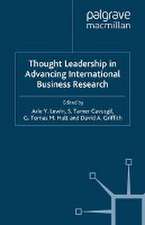 Thought Leadership in Advancing International Business Research