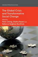 The Global Crisis and Transformative Social Change