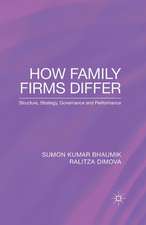 How Family Firms Differ: Structure, Strategy, Governance and Performance