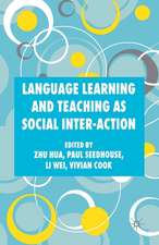 Language Learning and Teaching as Social Inter-action