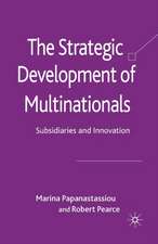 The Strategic Development of Multinationals: Subsidiaries and Innovation