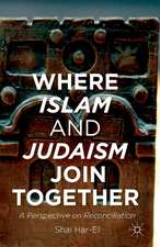 Where Islam and Judaism Join Together: A Perspective on Reconciliation