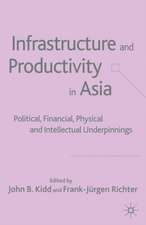 Infrastructure and Productivity in Asia: Political, Financial, Physical and Intellectual Underpinnings