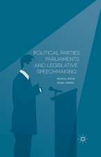 Political Parties, Parliaments and Legislative Speechmaking