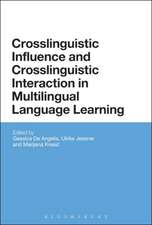 Crosslinguistic Influence and Crosslinguistic Interaction in Multilingual Language Learning