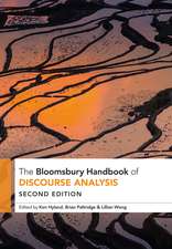 The Bloomsbury Handbook of Discourse Analysis