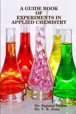 A Guide Book of Experiments in Applied Chemistry