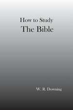 How to Study the Bible