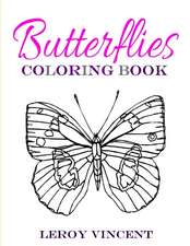 Butterflies Coloring Book