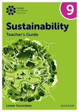 Oxford International Sustainability: Teacher's Guide 9 (Lower Secondary)