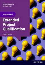 A-level: OxfordAQA International Extended Project Qualification (EPQ) (9695): Student Book