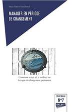Manager en période de changement