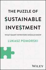 The Puzzle of Sustainable Investment: What Smart I nvestors Should Know