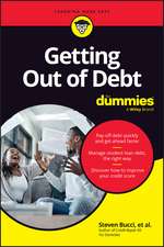 Getting Out of Debt For Dummies