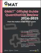 GMAT Official Guide Quantitative Review 2024–2025: Book + Online Question Bank