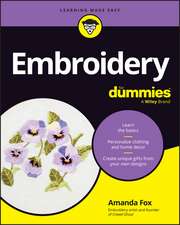 Embroidery for Dummies
