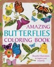 Amazing Butterflies Coloring Book