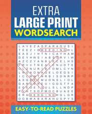 Saunders, E: Extra Large Print Wordsearch