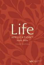 NIV Life Application Study Bible (Anglicised) - Third Edition: Leather