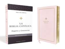 Biblia Católica, Regalos y Ceremonias, color Rosa, Cuero Reciclado