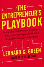 The Entrepreneur's Playbook