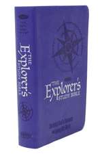 The NKJV, Explorer's Study Bible, Leathersoft, Blue