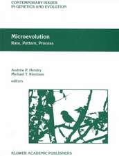 Microevolution Rate, Pattern, Process