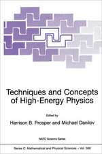 Techniques and Concepts of High-Energy Physics