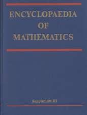 Encyclopaedia of Mathematics, Supplement III