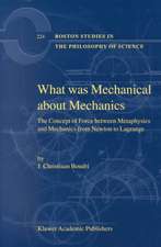 What was Mechanical about Mechanics